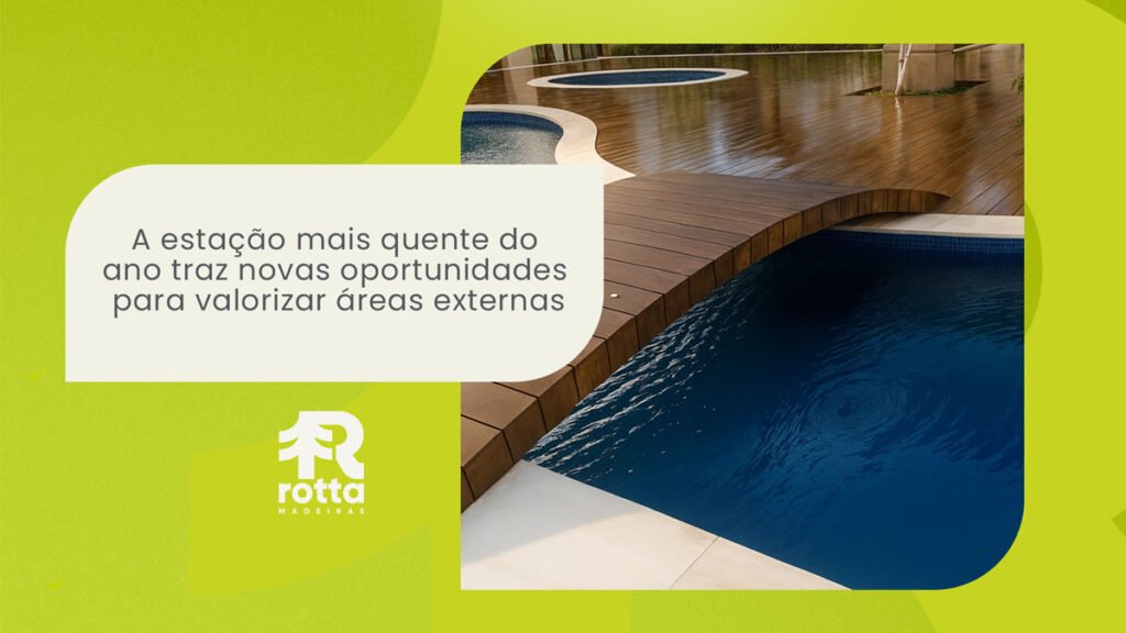 Veja onde aplicar madeira na decoração de verão e quais espécies garantem resistência, beleza natural e desempenho em áreas externas.