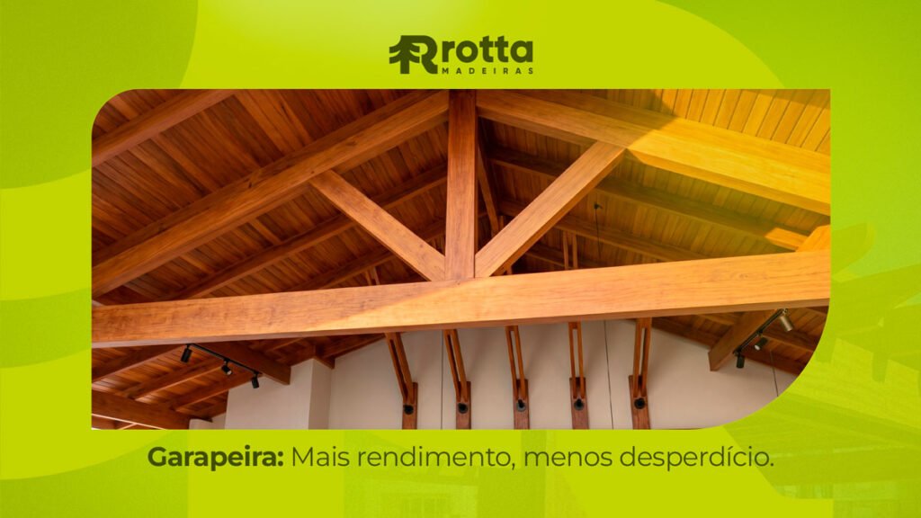 Conheça a madeira Garapeira, suas aplicações, vantagens e onde comprar com procedência na Rotta Madeiras.